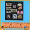 Brigade of Gurkhas - Patches Set - 1/6 Scale Part - Easy Simple