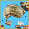 Coalition Forces RA - Camo Helmet & NVG Set - 1/6 Scale