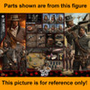 John Red Dead Cowboy - Short Pistol Belt #3 - 1/6 Scale Part - Lim Toys