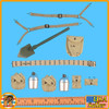 USMC Mortar SNAFU - Web Belt Set & Gear - 1/6 Scale