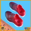 Female Fitness - Black & Red Shoes #1 - 1/6 Scale