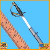Captain Nathan 7th Cavalry - Metal Sword & Scabbard #1 - 1/6 Scale