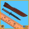 SEAL Vietnam Point Man - Metal Knife & Sheath - 1/6 Scale