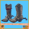 Gunslinger Hell Dominator - Boots w/ Spurs *READ* - 1/6 Scale