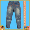 Gunslinger Hell Dominator - Tattered Blue Jean Pants - 1/6 Scale