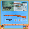 M1891 Mosin Nagant Sniper Rifle  2019B  - 1/6 Scale