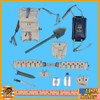US Ranger Rifle Man - Full Web Belt Set & Gear - 1/6 Scale