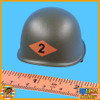 US Ranger Rifle Man - Metal Helmet 2nd DIV - 1/6 Scale