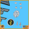 Groger German Medic - Patches & Badges Set - 1/6 Scale Part - DID