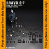 Remastered Bravo 07 - Ghost Balaclava Mask - 1/6 Scale