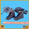 Arthur WWI German Gunner - Leather Boots & Leggings - 1/6 Scale