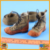 1938 Battle of Hailar - Boots (for Feet) w/ Leggings - 1/6 Scale -