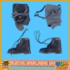 Arthur WWI German Gunner - Leather Boots & Leggings - 1/6 Scale Part - DID