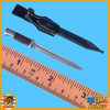 Arthur WWI German Gunner - Metal Knife & Sheath - 1/6 Scale Part - DID