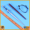 Ciri Witcher -  Metal Sword & Sheath #2  - 1/6 Scale Part - JK Toys