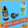 Navy Special Warfare - Smoke & Frag Grenades - 1/6 Scale Part - Easy Simple
