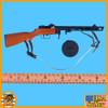 Steiner German Wehrmacht - PPS41 Submachine Gun (Wood) - 1/6 Scale Part - DID