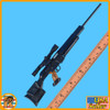 HK Weapons 3 - PSG 1 Sniper Rifle & Hard Carry Case - 1/6 Scale Part - InToyz