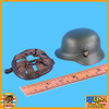 Polizei DIV Friedrich - Metal Helmet - 1/6 Scale Part - DID