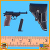 Polizei DIV Friedrich - Walther P38 Pistol & Holster - 1/6 Scale Part - DID