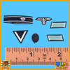 Polizei DIV Friedrich - Uniform Set w/ Patches - 1/6 Scale Part - DID