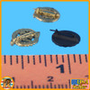Fogel Polizei DIV - Metal Pin Badges x3 - 1/6 Scale Part - DID