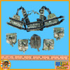 Russian Federation SSO C - Ammo Vest w/ Pouches - 1/6 Scale Part - Easy Simple