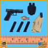 Russian Federation SSO C - Pistol & Holster Set - 1/6 Scale Part - Easy Simple
