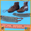 Otto MG42 Gunner - Boots w/ leggings (for Feet) - 1/6 Scale -