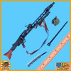 Otto MG42 Gunner - MG42 Machine Gun Set (Metal) - 1/6 Scale -