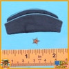 Soviet Airborne WWII - Garison Cap & Badge - 1/6 Scale Part - Alert Line