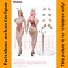 Pink Bunny Girl - Female Nude Body *No Lady parts* - 1/6 Scale Part - TBLeague