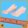 Black Bunny Girl - Female Arched Feet (w/ Polish) #2 - 1/6 Scale Part - TBLeague