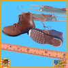 Bruno German Mortarman - Leather Boots & Leggings - 1/6 Scale Part - DID
