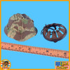 Bruno German Mortarman - Helmet w/ Camo Cover - 1/6 Scale Part - DID