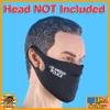 Male Los Angeles SWAT - Face Mask - 1/6 Scale Part - Easy Simple