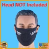 Male Los Angeles SWAT - Face Mask - 1/6 Scale Part - Easy Simple