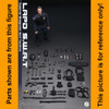 Male Los Angeles SWAT - Police Patches Set - 1/6 Scale Part - Easy Simple