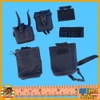Male Los Angeles SWAT - Plate Carrier Vest Set - 1/6 Scale Part - Easy Simple