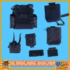Male Los Angeles SWAT - Plate Carrier Vest Set - 1/6 Scale Part - Easy Simple