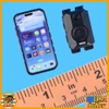 Female Los Angeles SWAT - Cell Phone & Body Cam - 1/6 Scale Part - Easy Simple