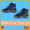 Female Los Angeles SWAT - Tactical Boots (Balls) - 1/6 Scale Part - Easy Simple