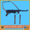 Jakob German GD Officer - Metal MP40 SMG Set - 1/6 Scale Part - DID