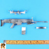 Navy SEAL Winter - SCAR Sniper Rifle #2 - 1/6 Scale -