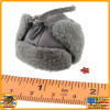 Red Army NKVD Female - Fuzzy Hat w/ Badge #2 - 1/6 Scale -