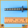 Undead Ninja 006 - Metal Samurai Sword - 1/6 Scale -