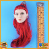 Tricity Goddess of Lightning - Head w/ Red Rooted Hair - 1/6 Scale -