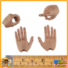 Dixon Combat Medic -  Bendy & Posed Hands - 1/6 Scale -