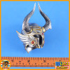 Knight of Fire (Silver) - Helmet - 1/6 Scale -