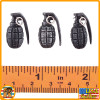 Wolf Warrior - Hand Grenades x3 - 1/6 Scale -